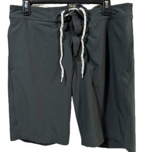 Men’s Amazon Essentials Fully Lined Board Shorts [swim trunks] charcoal gray